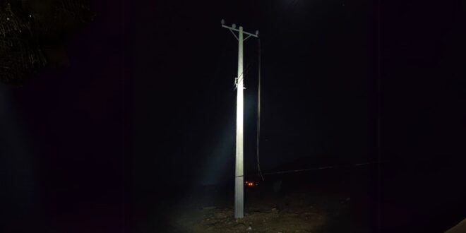 Más de mil metros de cable fueron sustraídos en nuevo robo de cables que afectó a la comuna de La Higuera