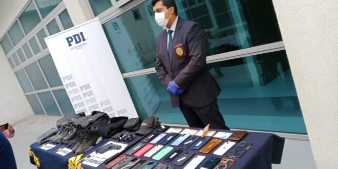 PDI detiene a banda criminal por robos violentos a turistas que conocían por Instagram en La Serena