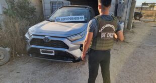 Vehículos robados en la conurbación fueron recuperados por Carabineros
