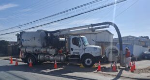 Aguas del Valle se prepara para sistema frontal con el mantenimiento preventivo a colectores en toda la región