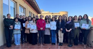Certifican a funcionarios en promoción de espacios terapéuticos para impulsar la reinserción social juvenil