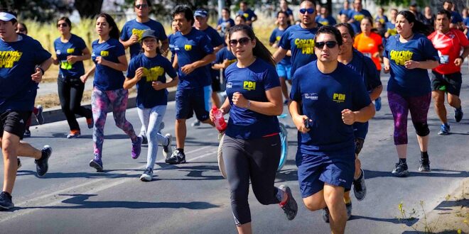 PDI invita a correr en playa Peñuelas de Coquimbo con el ganador de la Maratón de Santiago 2025