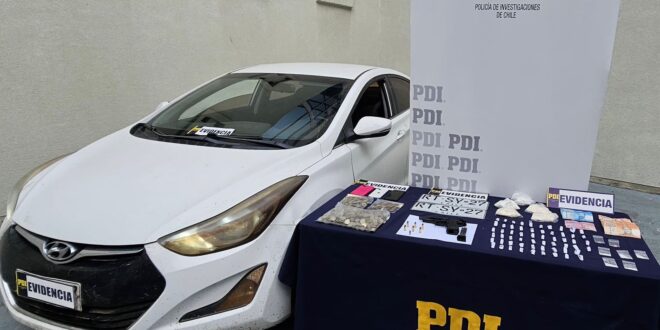 PDI desarticula banda criminal vinculada a delitos violentos y tráfico de drogas sintéticas en Andacollo