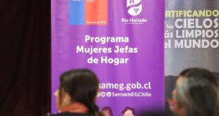 Programa “Mujeres Jefas de Hogar” llega por primera vez a la comuna de Río Hurtado
