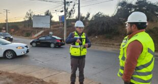 Aguas del Valle finaliza las obras de renovación de la matriz alimentadora de agua potable en Illapel
