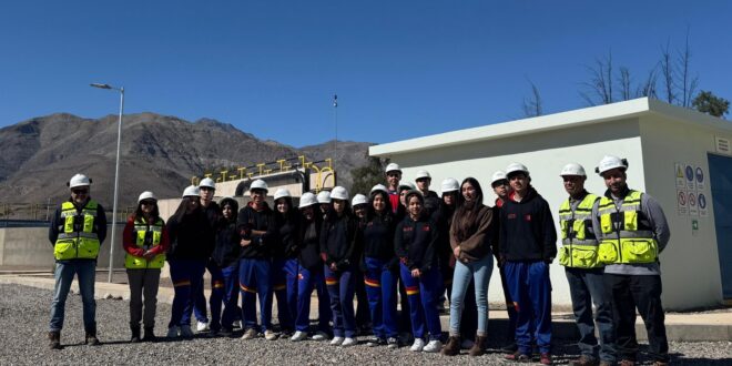 Más de 200 estudiantes de la región han visitado las plantas de Aguas del Valle este año