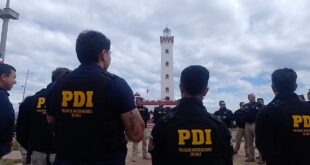 PDI desarrolla fiscalización masiva en Avenida de Aguirre de La Serena
