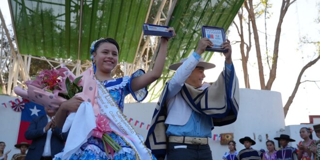 La Serena y Combarbalá se coronan en la 45ª Muestra Regional de Cueca Escolar en Vicuña