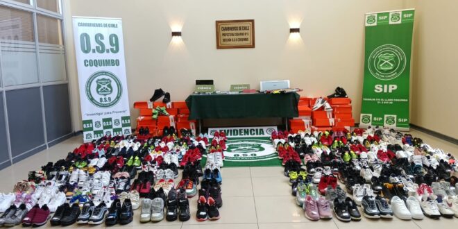 Carabineros desarticula red internacional