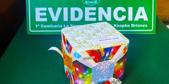 Celebración frustrada: Carabineros detiene a sujeto con pirotecnia en el exterior de la cárcel de La Serena