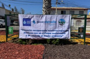 Vecinos de La Serena inauguran nuevo espacio comunitario gracias al fondo concursable de Aguas del Valle