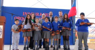 Escuela Juan Rendic de Nueva Talcuna en Vicuña conforma una orquesta infantil