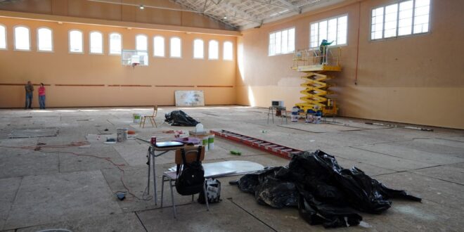 SLEP Elqui repara todos los baños y el gimnasio de Liceo Gabriela Mistral de La Serena