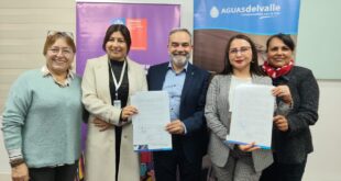 Aguas del Valle se incorpora a programa de buenas prácticas laborales con equidad de género de Sernameg