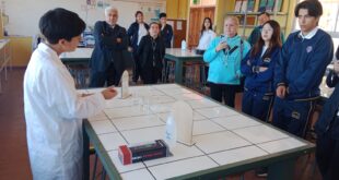 Colegio de Ovalle crea sistema de riego por goteo y complementa su laboratorio gracias al fondo concursable de Aguas del Valle